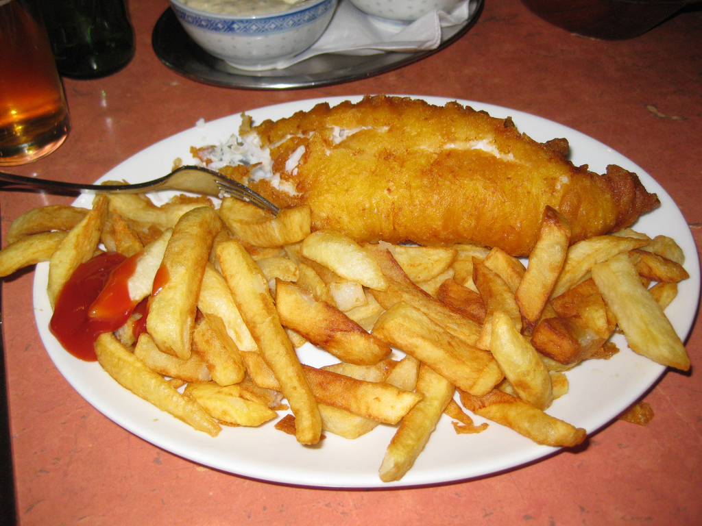 Fish and Chips at Master's Superfish