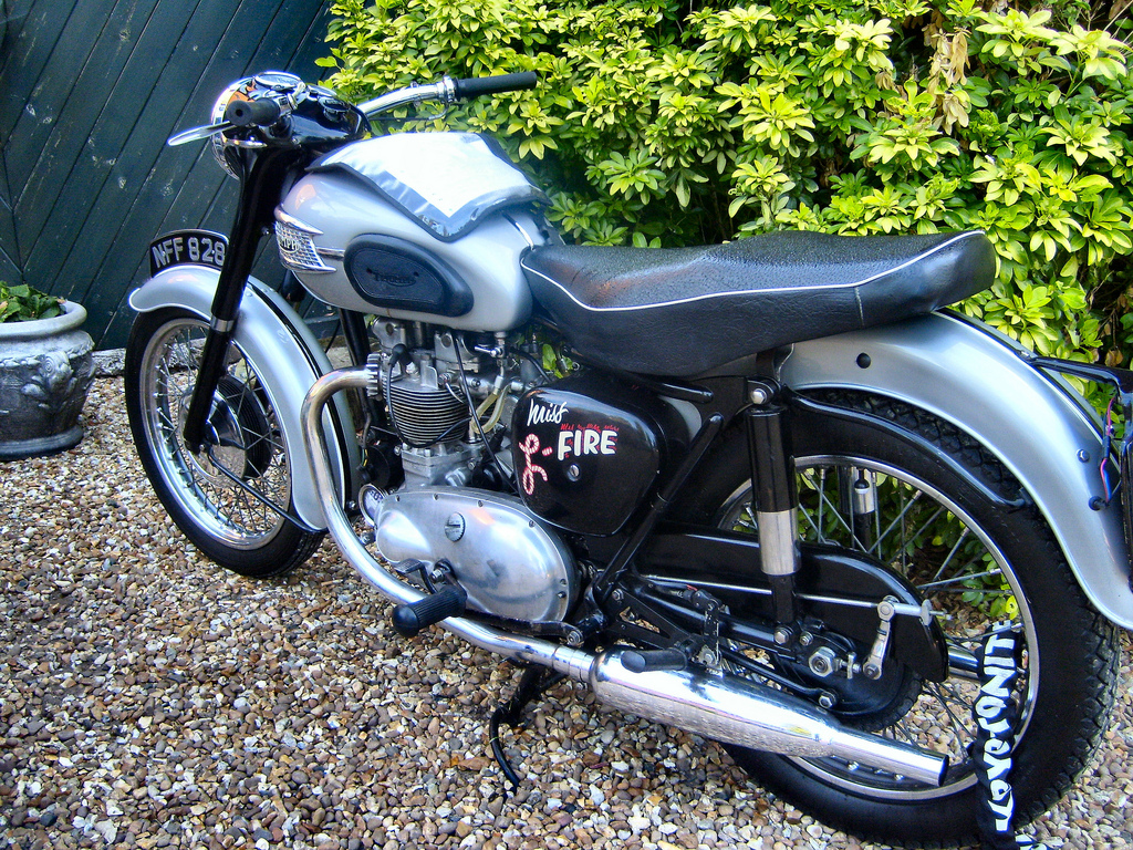CLASSIC TRIUMPH TIGER 100.UK